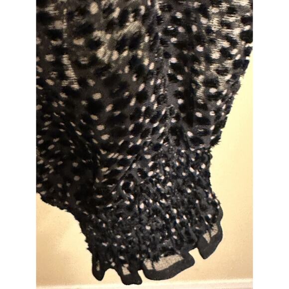 White House Black Market Blouse Top Off The Shoulders Summer Blouse Size M - Picture 8 of 12